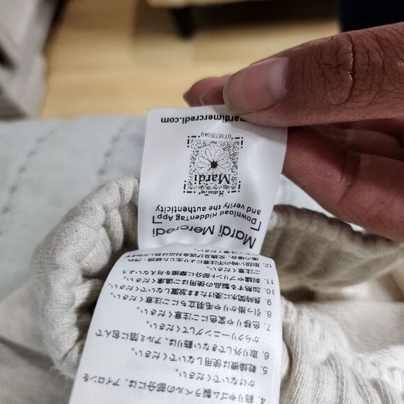 Mardi Mercredi Light Cream Colored Shorts - Picture 5 of 8